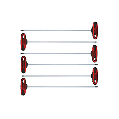 Jeu de 6 clés mâles Torx à poignée en T longueur 375 mm KS Tools