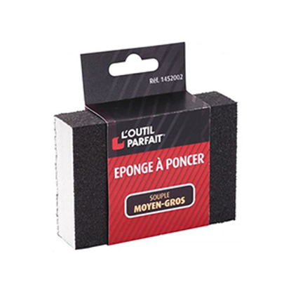 Eponge à poncer double face grain fin/moyen L'Outil Parfait