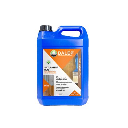 Saturateur bois huile de protection haute performance 5L Dalep