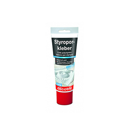 Colle Polystyrène blanche 400g Decotric