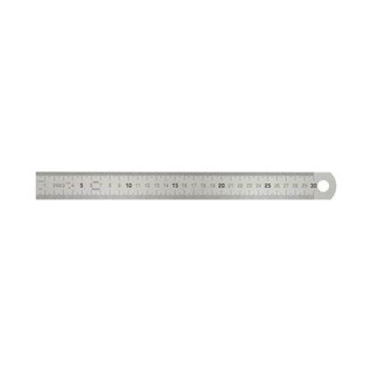 Réglet semi-rigide en inox longueur 1000 mm KS Tools