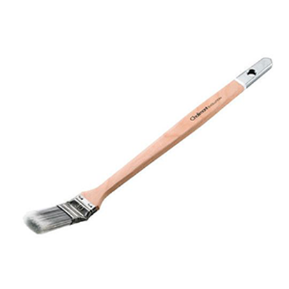 Brosse plate coudée bout gris 40 mm L'Outil Parfait