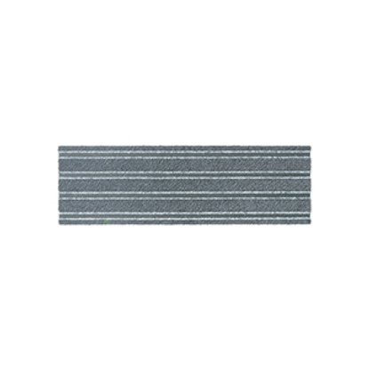 Tapis hybrides Quickmat-tile 23 x 75 cm anthracite Romus