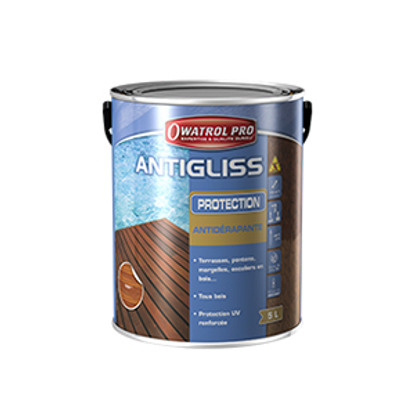 Antigliss protection antidérapante et UV chêne clair 1L Owatrol
