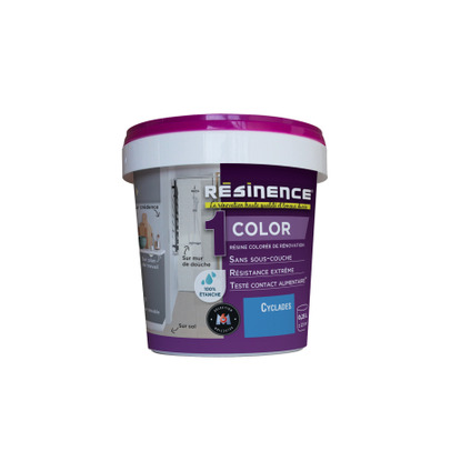 Résine colorée de rénovation gris taupe Résipro