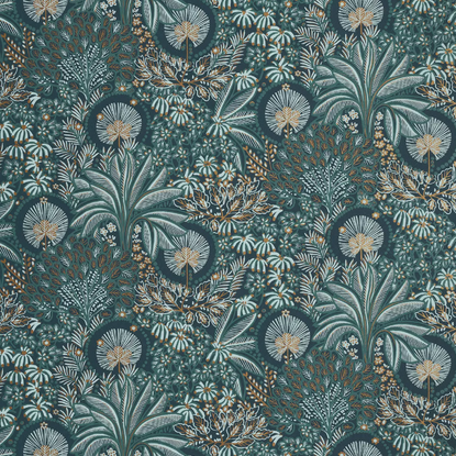 Persée topaze Collection Nuit d'Orient Papier peint Casamance