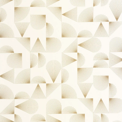 Contour blanc or Collection Outlines Papier peint Caselio