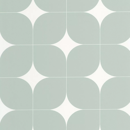 Detour vert d'eau Collection Outlines Papier peint Caselio