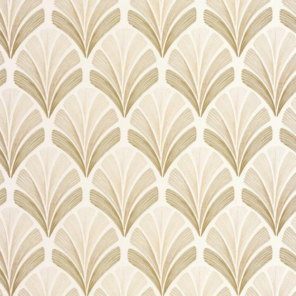 Folies St James beige lin Collection Années folles Papier peint Casadeco