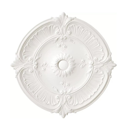 Le merveilleux blanc antique Collection Moulures & Co Papier peint panoramique Casadeco