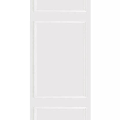 Le grand salon blanc polaire Collection Moulures & Co Papier peint panoramique Casadeco