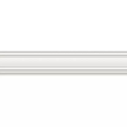 La majestueuse blanc antique Collection Moulures & Co Papier peint frise Casadeco