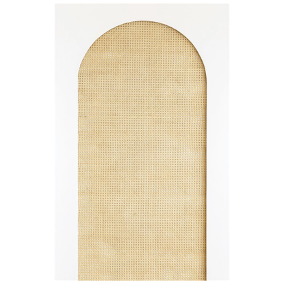 Canework arch blanc Collection Reliefs Papier peint panoramique Caselio