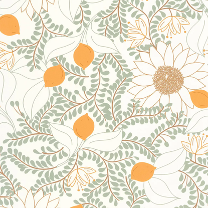 Sunflower vert d'eau Collection Kitchen box Caselio
