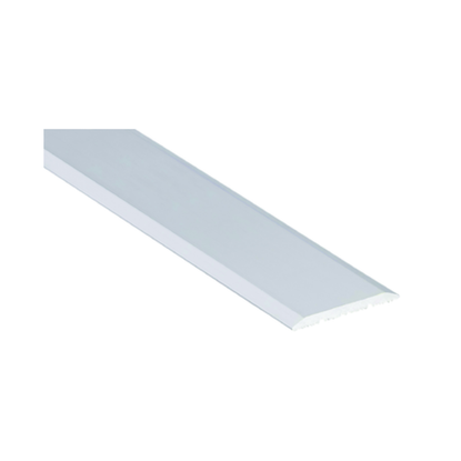 Seuil plat 25 mm, longueur 3m, alu incolore CP25 Romus