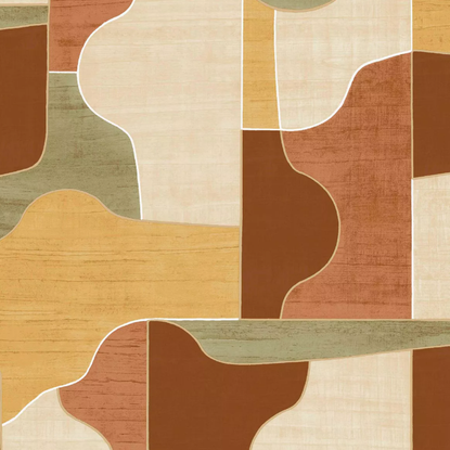 Modernismo blush/vanille Collection Modernismo Papier peint Casamance