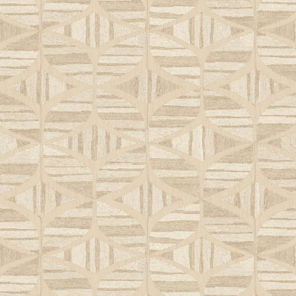 Filandra sable Collection Broderies Papier peint Casamance