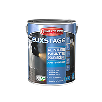 Elixstage peinture mate pour scène 5L Owatrol