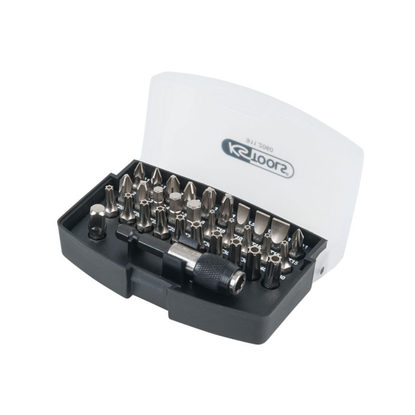 Mini coffret d'embouts de vissage et porte-embouts 1/4" 32 pièces KS Tools