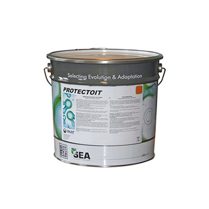 PROTECTOIT Revêtement Coloré pour Toitures Rouge 4L Dalep