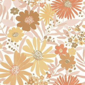 Marguerite Collection Let's go girls Papier peint Caselio